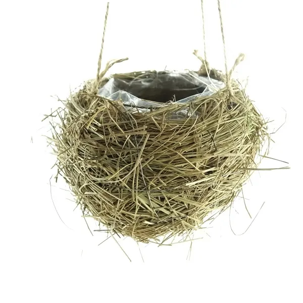 nature trends Heu-Pflanzampel Ø 15 cm mit Folieneinsatz