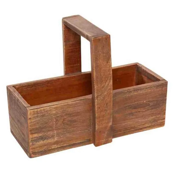 nature trends Holz-Kiste mit Tragegriff 30 x 11,5 x 22 cm nature trends Holz-Kiste mit Tragegriff 30 x 11,5 x 22 cm