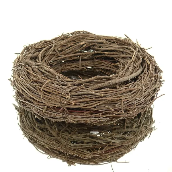 nature trends Kranz aus Magnolienreisig Braun Ø 35 cm