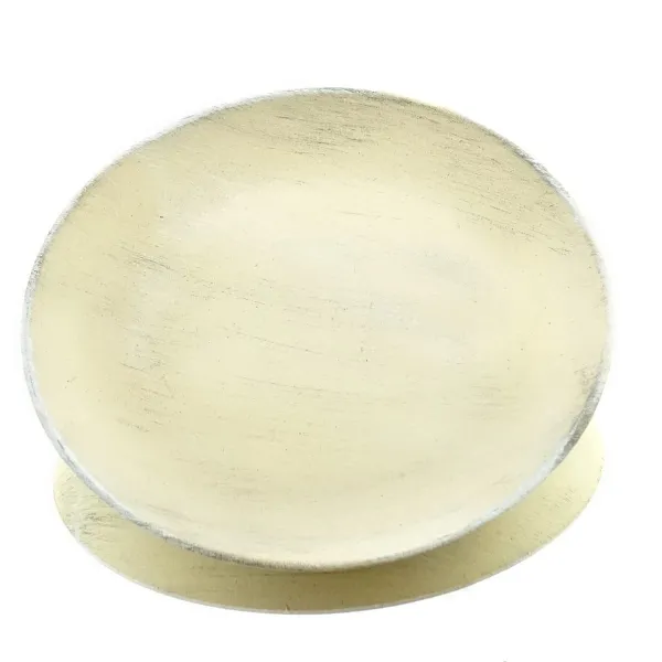 nature trends Schale Natur flach & rund & weiß gewaschen Ø 34,5 cm - Holz
