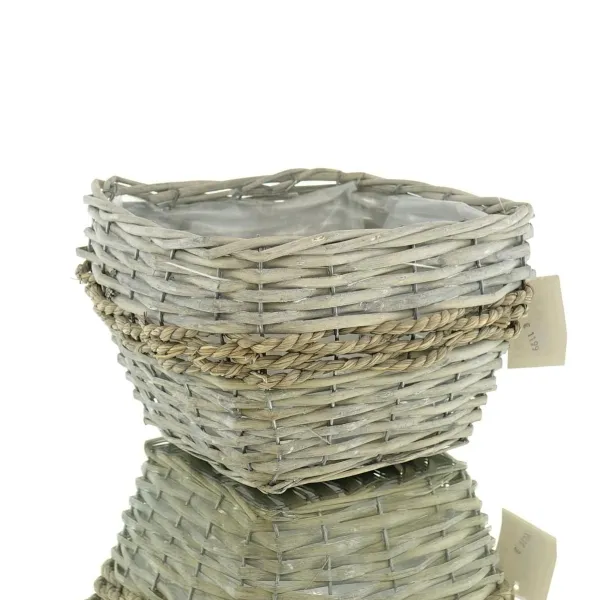 nature trends Pflanzkorb aus Weidenzweigen & Seegras-quadratisch 21 x 21 cm nature trends Pflanzkorb aus Weidenzweigen & Seegras-quadratisch 21 x 21 cm