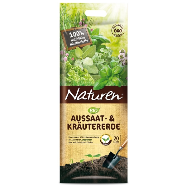 Naturen® BIO Aussaat- & Kräutererde - 20 Liter