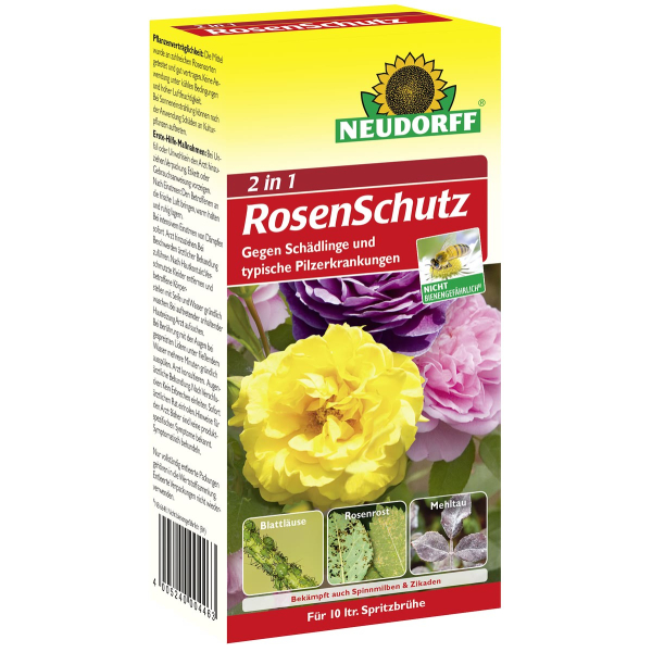 NEUDORFF® 2in1 Rosenschutz für 160 m² - 100 ml + 8 ml 