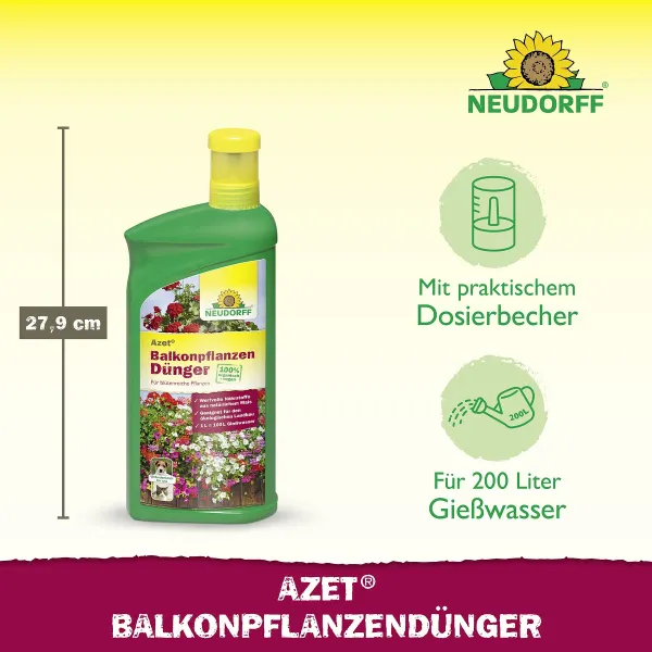 NEUDORFF® Azet® BalkonpflanzenDünger 1 Liter