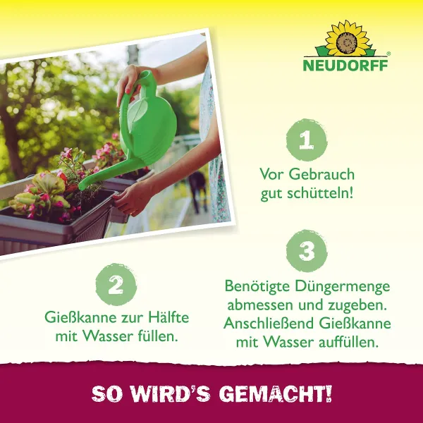NEUDORFF® Azet® BalkonpflanzenDünger 2 Liter