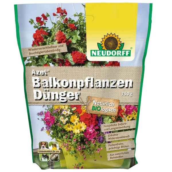 NEUDORFF® Azet® BalkonpflanzenDünger BIO logisch - 750 g NEUDORFF® Azet® BalkonpflanzenDünger BIO logisch - 750 g