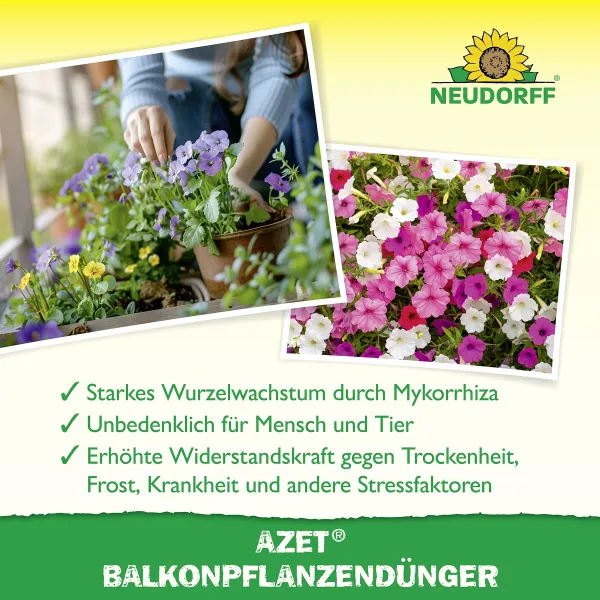 NEUDORFF® Azet® BalkonpflanzenDünger BIO logisch - 750 g