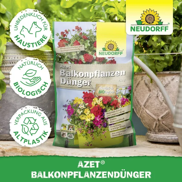 NEUDORFF® Azet® BalkonpflanzenDünger BIO logisch - 750 g