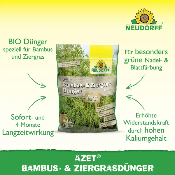 NEUDORFF® Azet® BambusDünger BIO logisch - 1,75 kg x 6