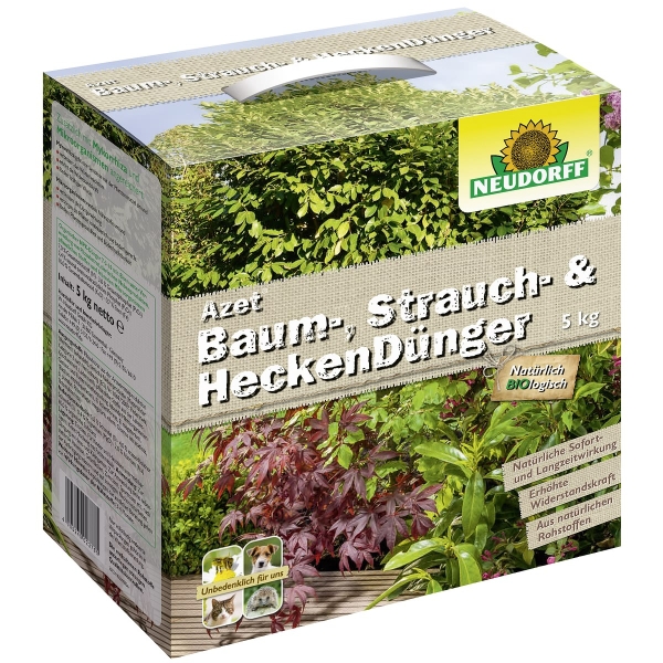 NEUDORFF® Azet® Strauch- und HeckenDünger BIO logisch - 5 kg