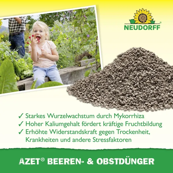 NEUDORFF® Azet® Beeren- & Obst Dünger BIO logisch - 750 g