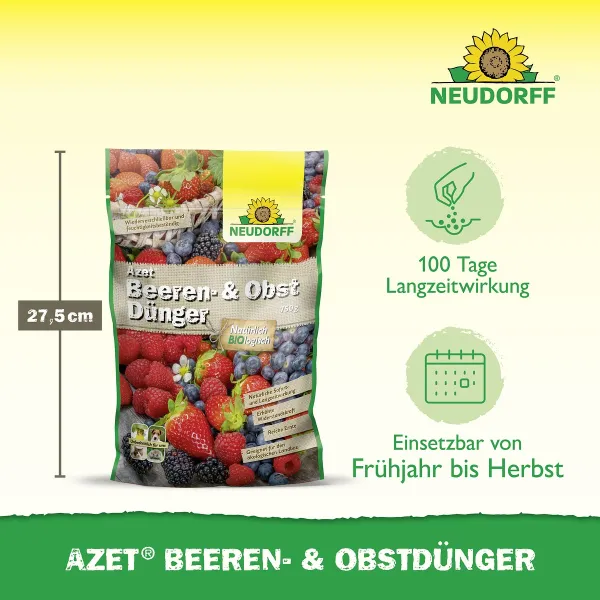 NEUDORFF® Azet® Beeren- & Obst Dünger BIO logisch - 750 g