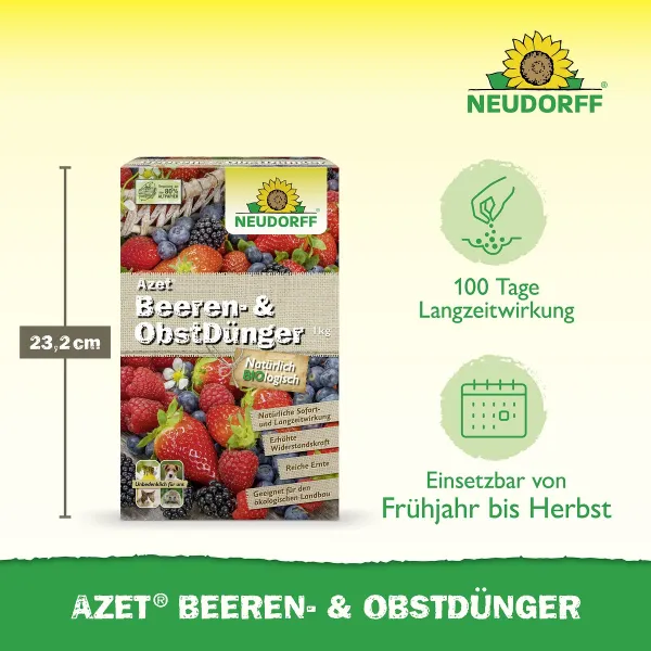 NEUDORFF® Azet® Beeren- & ObstDünger BIO logisch - 1 kg