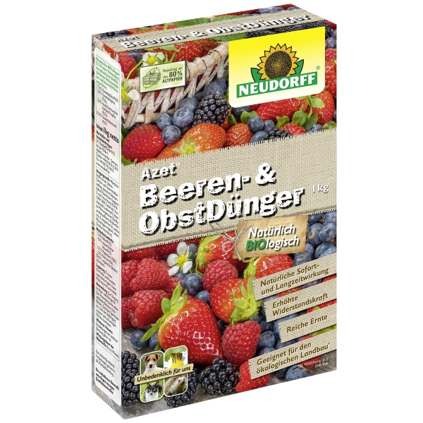 NEUDORFF® Azet® Beeren- & ObstDünger BIO logisch - 1 kg 