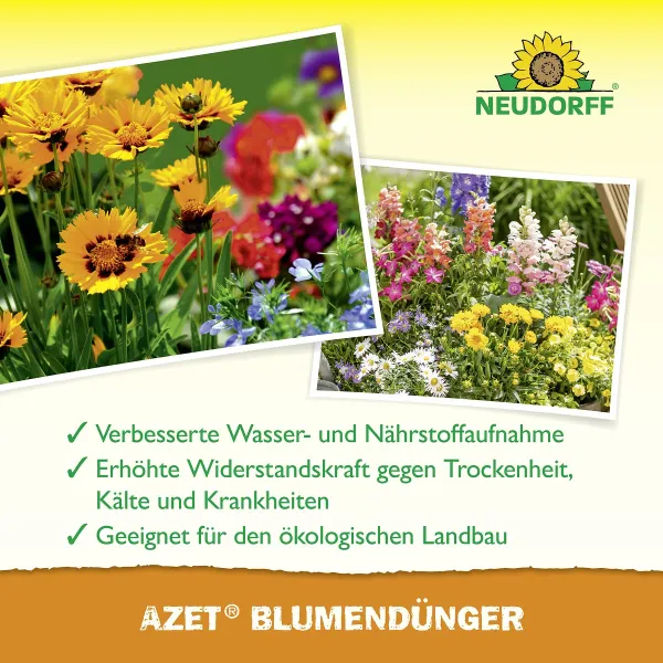NEUDORFF® Azet® BlumenDünger flüssig - 1 Liter