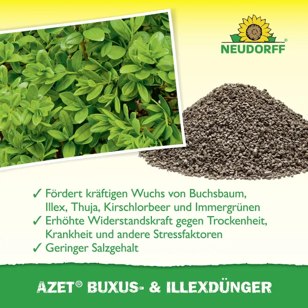 NEUDORFF® Azet® Buxus- & Ilex Dünger BIO logisch - 1,75 kg