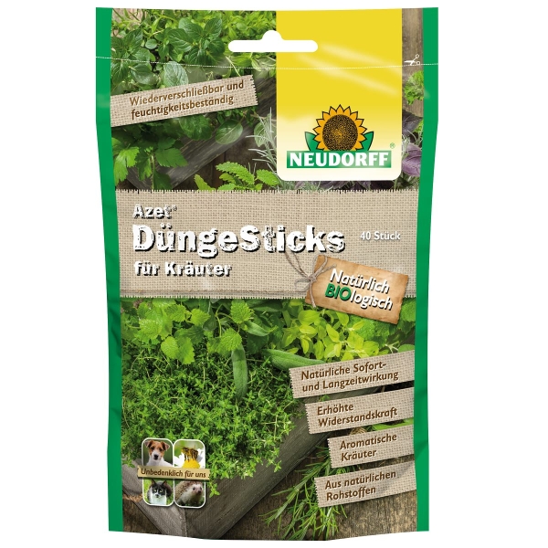 NEUDORFF® Azet® DüngeSticks für Kräuter BIO logisch - 40 Sticks