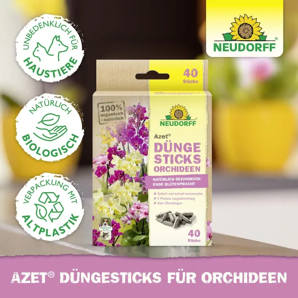 NEUDORFF® Azet® DüngeSticks für Orchideen - 40 Sticks