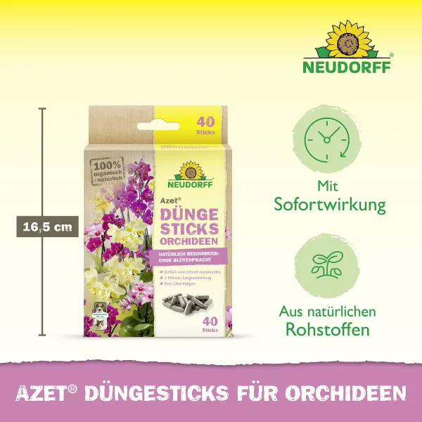 NEUDORFF® Azet® DüngeSticks für Orchideen - 40 Sticks