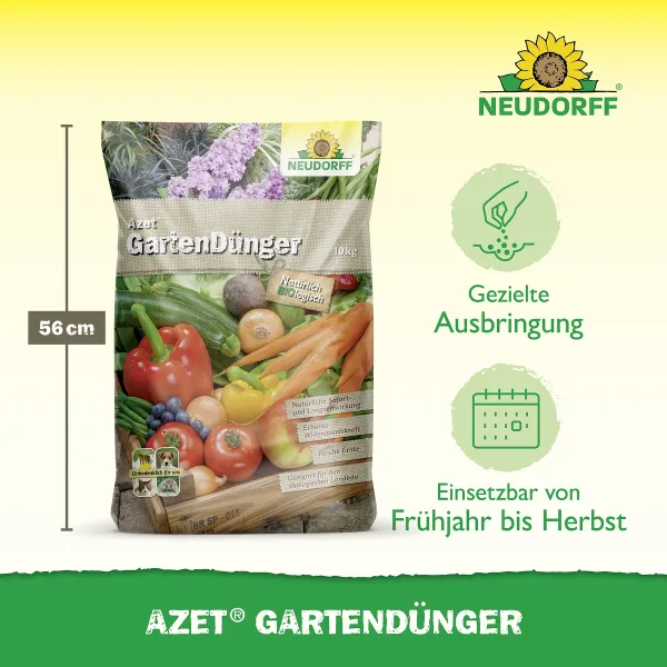 NEUDORFF® Azet® GartenDünger Natürlich BIO logisch - 10 kg