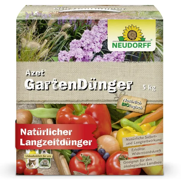 NEUDORFF® Azet® GartenDünger Natürlich BIO logisch - 5 kg NEUDORFF® Azet® GartenDünger Natürlich BIO logisch - 5 kg