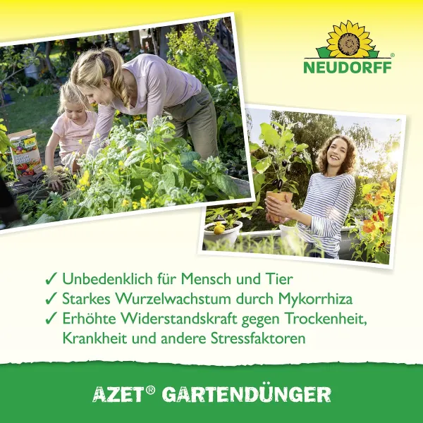 NEUDORFF® Azet® GartenDünger Natürlich BIO logisch - 5 kg