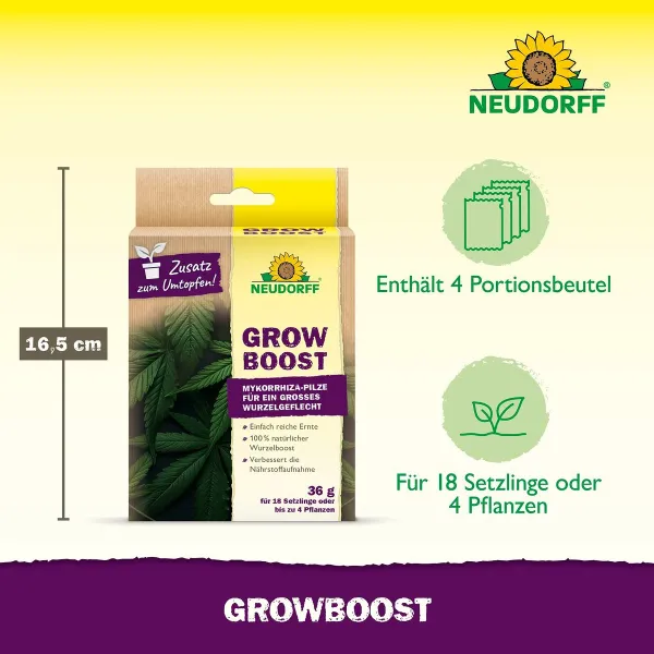 NEUDORFF® Azet® GrowBoost für 18 Setzlinge oder bis zu 4 Pflanzen - 36 g