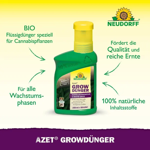 NEUDORFF® Azet® GrowDünger - 1 Liter