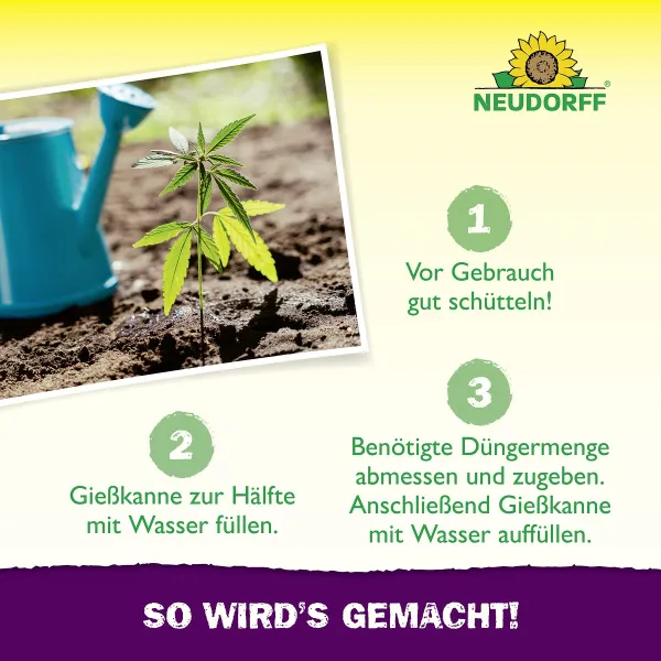 NEUDORFF® Azet® GrowDünger für Cannabispflanzen 250 ml