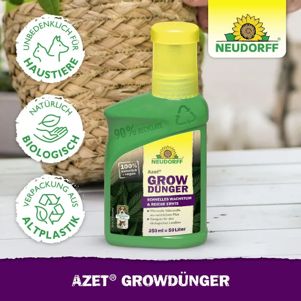 NEUDORFF® Azet® GrowDünger für Cannabispflanzen 250 ml