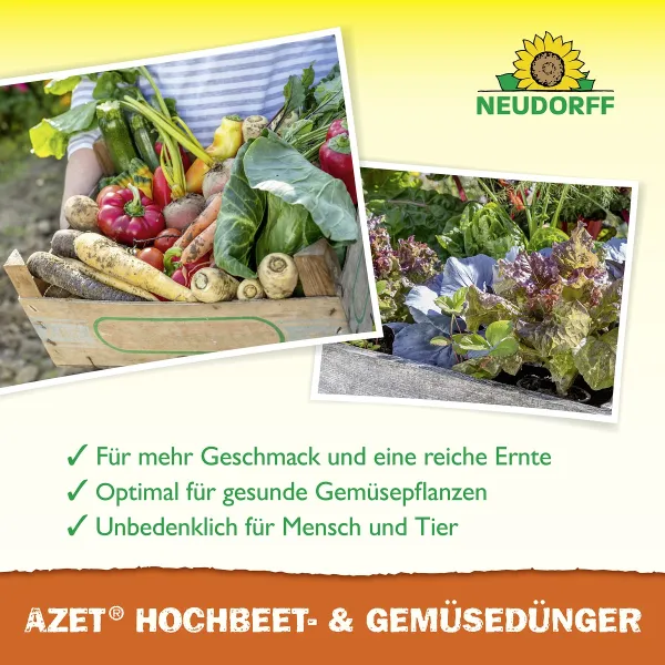 NEUDORFF® Azet® Hochbeet- und Gemüsedünger - 1,75 kg