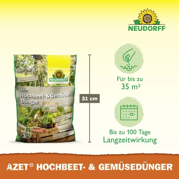 NEUDORFF® Azet® Hochbeet- und Gemüsedünger - 1,75 kg
