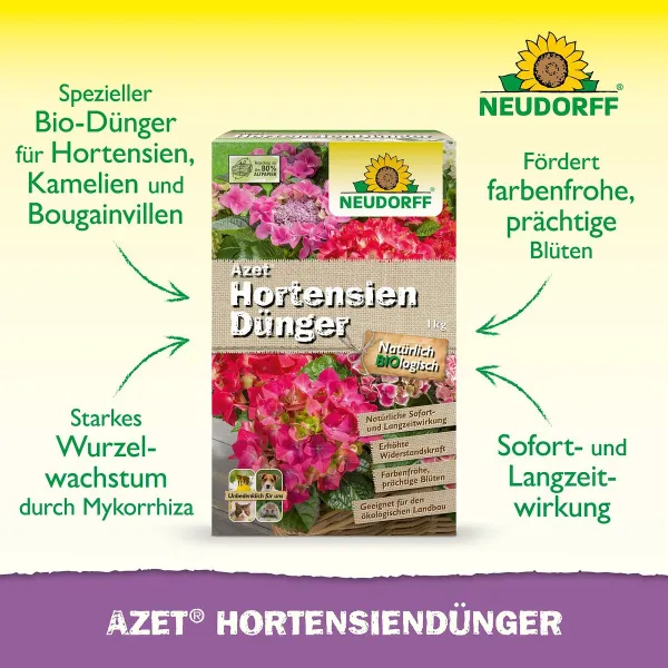 NEUDORFF® Azet® HortensienDünger BIO logisch - 1 kg