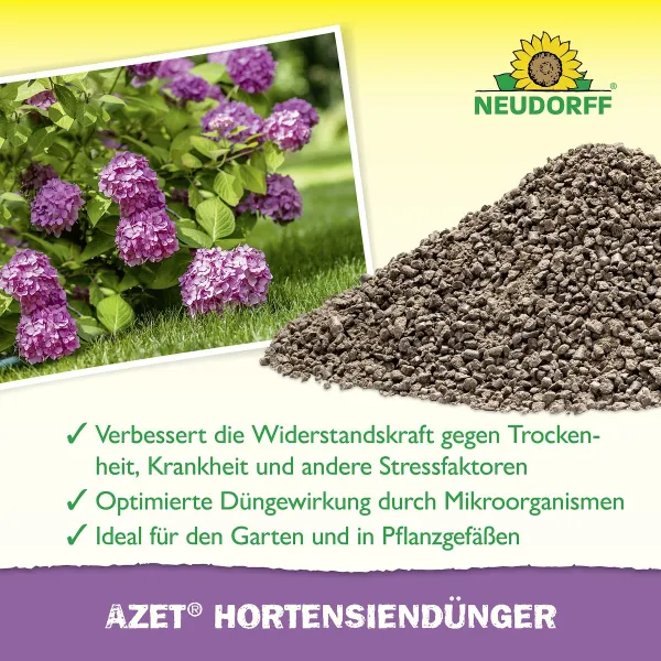 NEUDORFF® Azet® HortensienDünger BIO logisch - 1,75 kg