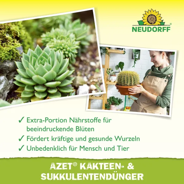 NEUDORFF® Azet® Kakteen- & SukkulentenDünger 250 ml