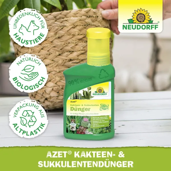 NEUDORFF® Azet® Kakteen- & SukkulentenDünger 250 ml