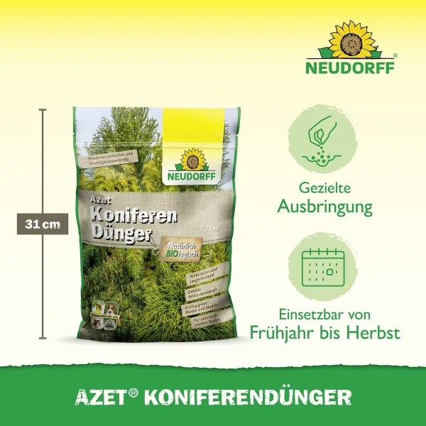 NEUDORFF® Azet® KoniferenDünger BIO logisch - 1,75 kg