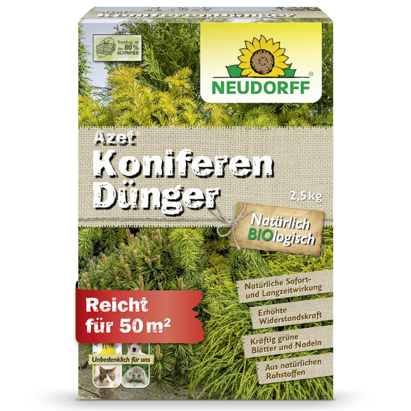 NEUDORFF® Azet® KoniferenDünger BIO logisch - 2,5 kg