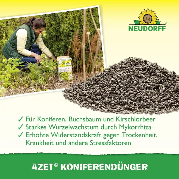 NEUDORFF® Azet® KoniferenDünger BIO logisch - 2,5 kg
