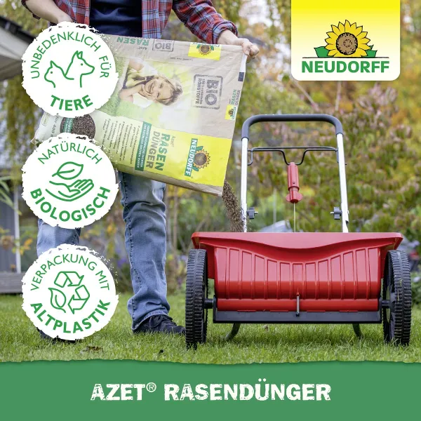 NEUDORFF® Azet® RasenDünger für bis zu 100 m² - 5 kg
