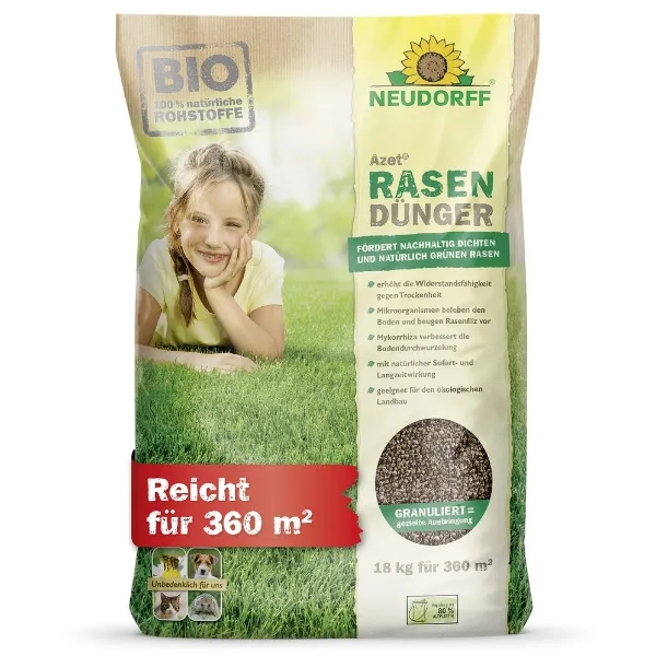 NEUDORFF® Azet® RasenDünger für bis zu 360 m² - 18 kg