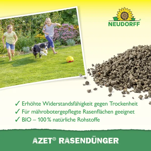 NEUDORFF® Azet® RasenDünger für bis zu 360 m² - 18 kg
