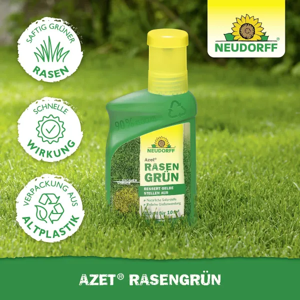 NEUDORFF® Azet® Rasengrün 250 ml für 10 m²