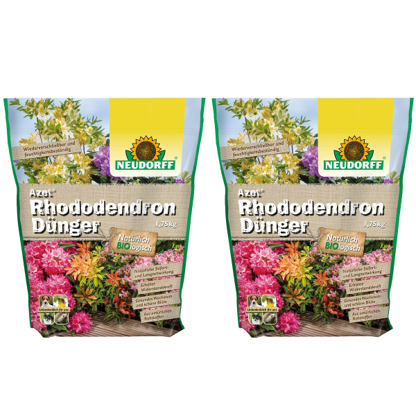 NEUDORFF® Azet® RhododendronDünger BIO logisch - 1,75 kg x 2