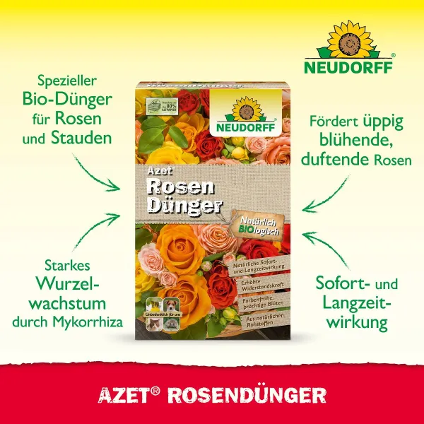 NEUDORFF® Azet® RosenDünger in Faltschachtel - 5 kg