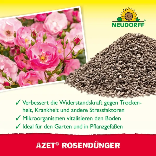 NEUDORFF® Azet® RosenDünger in Faltschachtel - 5 kg