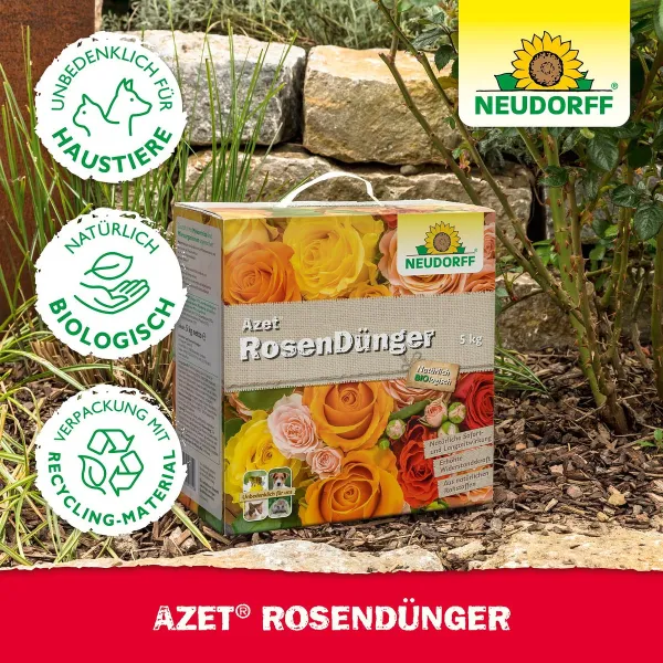 NEUDORFF® Azet® RosenDünger in Faltschachtel - 5 kg