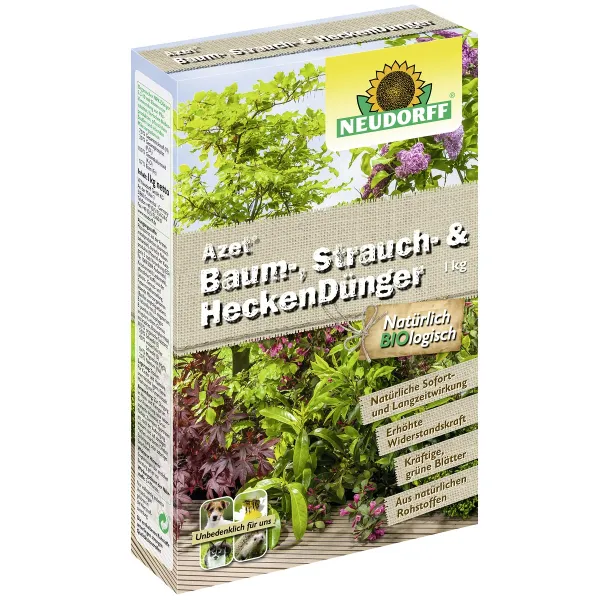 NEUDORFF® Azet® Strauch- und HeckenDünger BIO logisch - 1 kg NEUDORFF® Azet® Strauch- und HeckenDünger BIO logisch - 1 kg