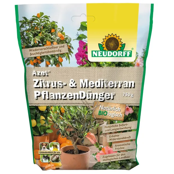 NEUDORFF® Azet® Zitrus-.und Mediterran PflanzenDünger BIO logisch - 750 g