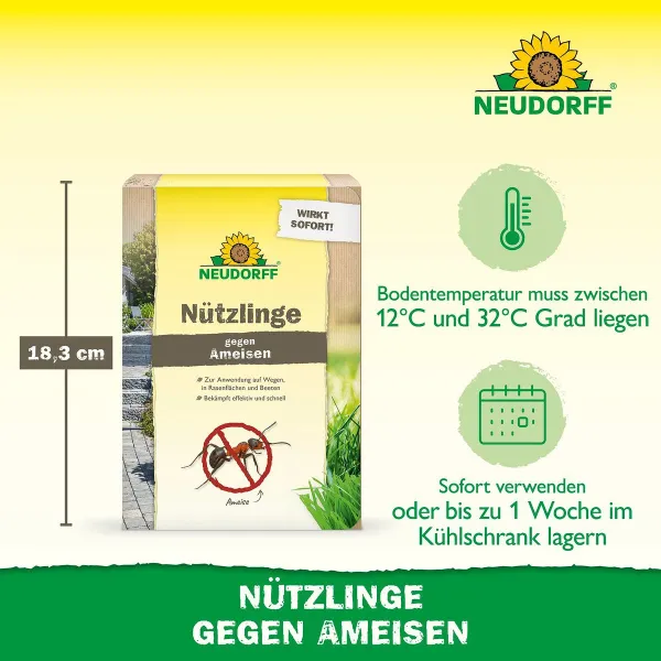 NEUDORFF® Bestell-Karte Nützlinge gegen Ameisen - 10 Mio. SF-Nematoden